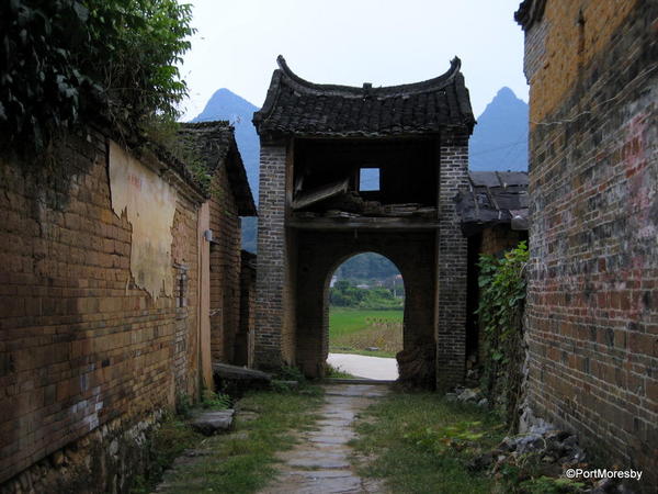 Jiuxian Ancient Village.