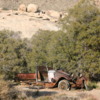 Old rusty truck, Wall Street Mill, Joshua Tree National Park