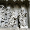 Choir Screen, Mary, child and the Magi, Chartres Cathedral, France