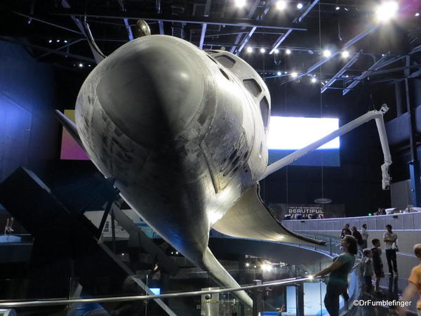 Kennedy Space Center, Florida. Atlantis Shuttle Display