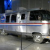 Kennedy Space Center, Florida.  Atlantis Shuttle Display: Van used to drive Shuttle astronauts to launch pad