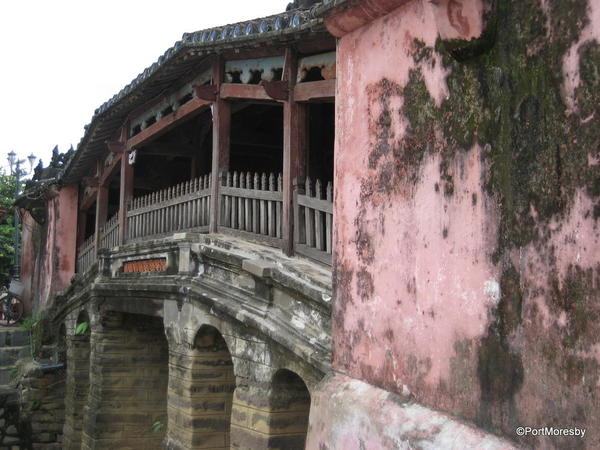 Historic Japanese Covered Bridge, Hoi An.