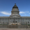 Exterior view of Utah State Capital, Salt Lake City