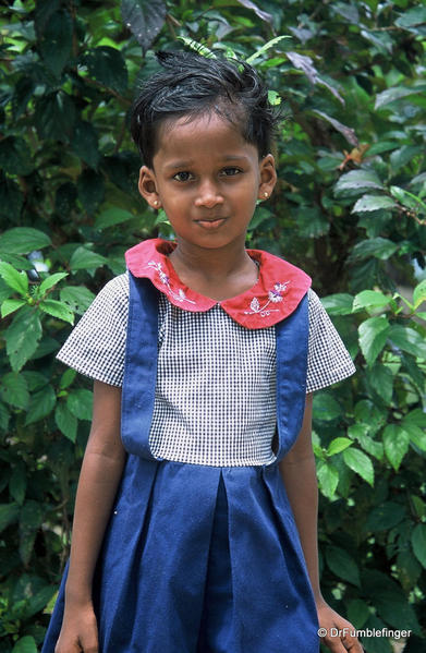 Young Sri Lankan girl, Hikkaduwa