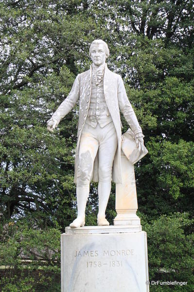 Statue of President James Monroe, Ash-Park Highland