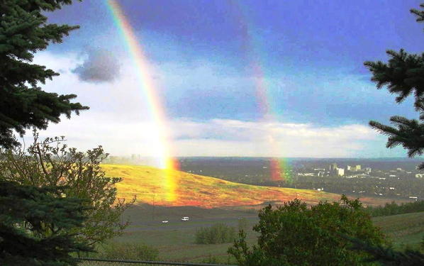 Calgary skies 11 Rainbow