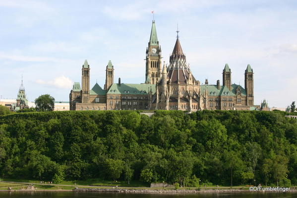 View of the Houses of Parliament, Ottawa