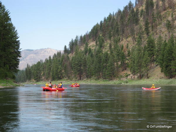 Rafting the Clark Fork River, Montana