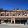 Wallace, Idaho -- historic building: I love the facade on this old building.