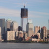 Manhattan viewed from Statue of Liberty: A nice size perspective of the ongoing construction of Freedom tower
