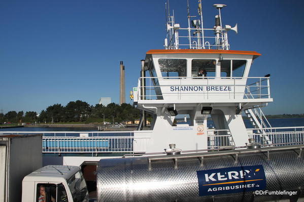 Tarbert Ferry over the River Shannon