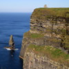 Cliffs of Moher. Branaunmore Rock just off O'Brien's Tower