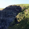 Cliffs of Moher. Pedestrians