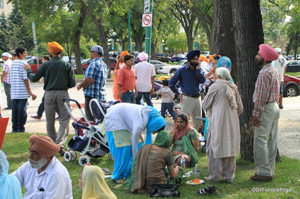 012 Winnipeg. Sikh gathering