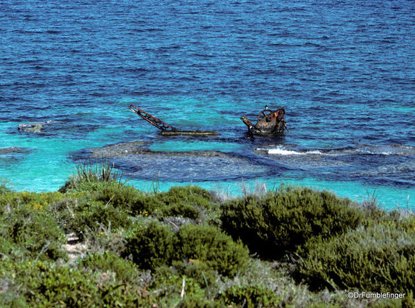 Shipwreck near Rottnest Island