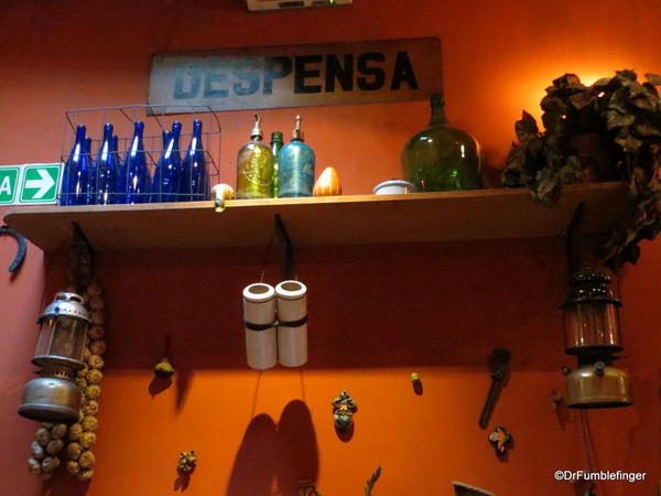 Buenos Aires, Cumana Restaurant in Recoleta, interior decor