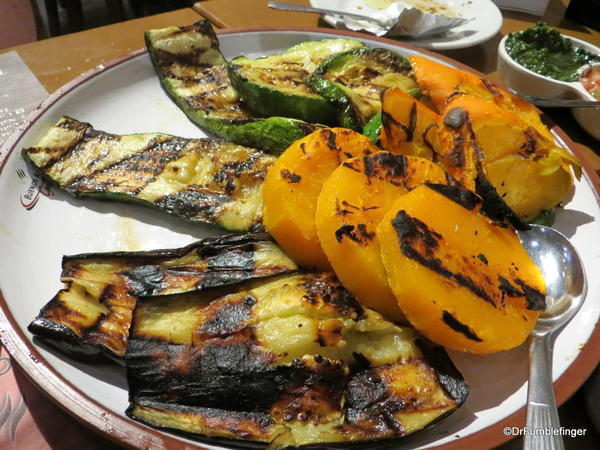 Grilled vegetables -- amazingly good!