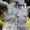Buenos Aires, Jardin Botanico.  Statue