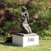 Buenos Aires, Jardin Botanico.  Statue