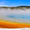 Grand Prismatic Spring  at the Midway Geyser Basin