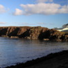 View across Portrush Harbor