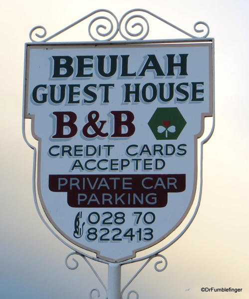 Portrush, Beulah House B&B