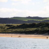 White Park Bay Viewpoint, with Portrush Golf Course