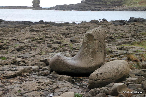 The Giants shoe on The Giant's Causeway