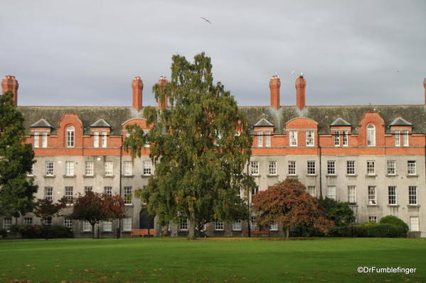 Student Domitory & Rugby field, Trinity College, Dublin