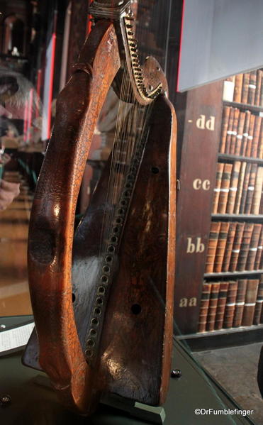 15th century Brian Boru Harp, Trinity College Library, Dublin