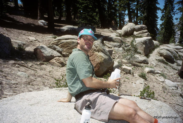 Sequoia National Park. Backpacking with dear friend, Dr. Gary Schwartz