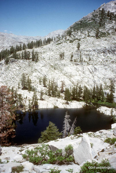 Sequoia National Park. Emerald Lake Basin
