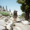 Sequoia National Park.  Trail to Pear Lake.  Dr. Gary Schwartz