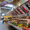 Produce vendor, the Forks Market, Winnipeg