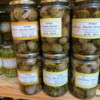 Pickled brussel sprouts and asparagus, the Forks Market, Winnipeg