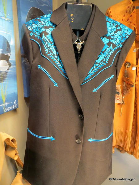 Hand-crafted jacket, the Forks Market, Winnipeg