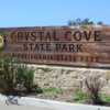 Entrance to Crystal Cove State Park