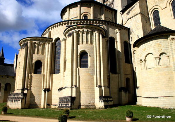Chevet, Fontevraud Abbey