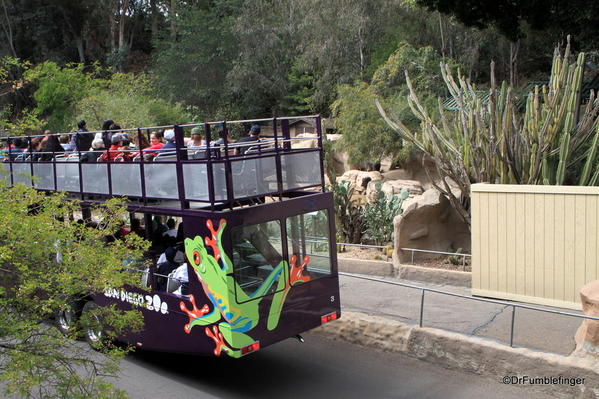 Tour bus, San Diego Zoo