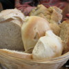 Cafe San Juan, San Telmo.  Delicious assortment of bread