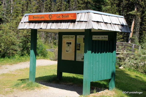 Trailhead to Boom Lake, Banff National Park