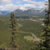 Tunnel Mountain, Banff National Park.  View of the Bow River Valley