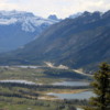 Vermillion Lakes view from the summit of Tunnel Mountain trail,  Banff National Park
