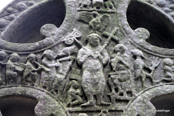 Detail of a Celtic Cross at Monasterboice