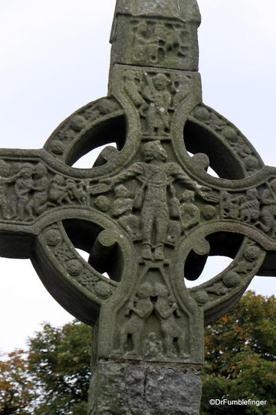 Detail, Celtic Cross at Monasterboice