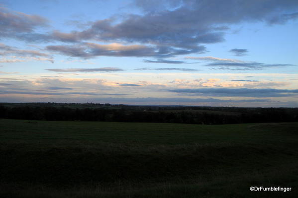 Views of Sunset, from the Hill of Tara