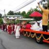 Praan Prathistaa Ceremony - A Legacy for Granny: Almost at the temple, everyone feeling the energy of the chanting.