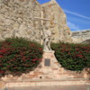 Mission San Juan Capistrano.  Father Serra statue
