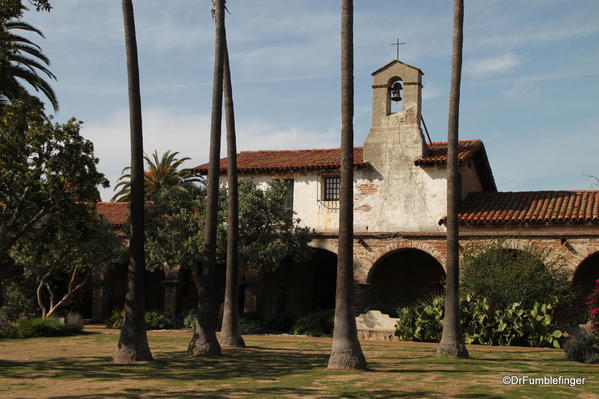 Mission San Juan Capistrano. Courtyard