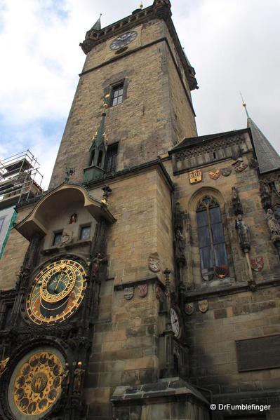 Prague. Astrological clock, Old Town Hall.